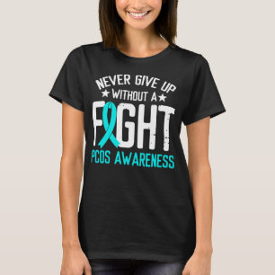PCOS Medvetenhet om ett ovariellt syndrom Överlev T Shirt