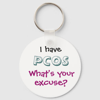 PCOS-nyckelkedja Nyckelring