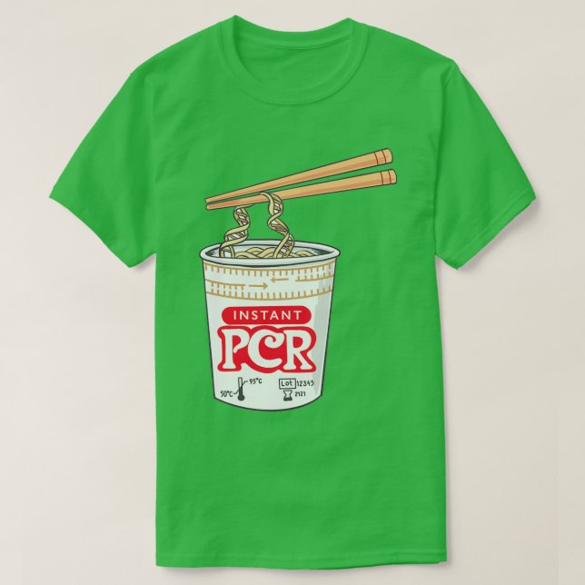 PCR-noodlar T Shirt (Design framsida)