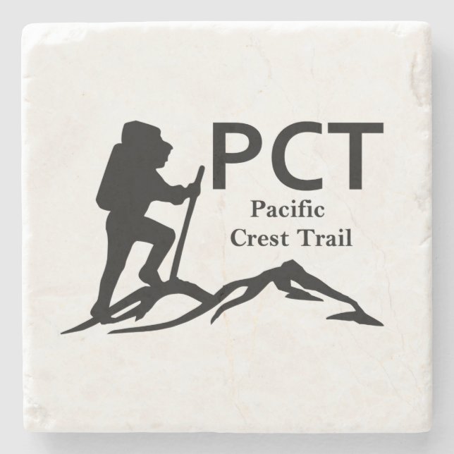 PCT - Pacific Vapensköld Trail Stenunderlägg (Framsidan)