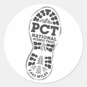 PCT RUNT KLISTERMÄRKE