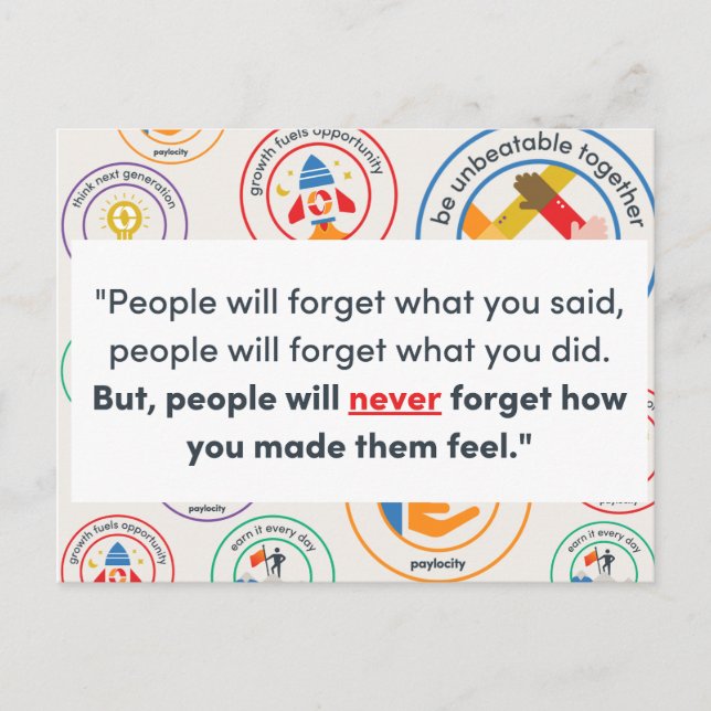 PCTY-värde-vykort med offert Helg Vykort (Framsida)