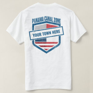 PCZ-Vapensköld med militära anläggningar/tornskepp T Shirt