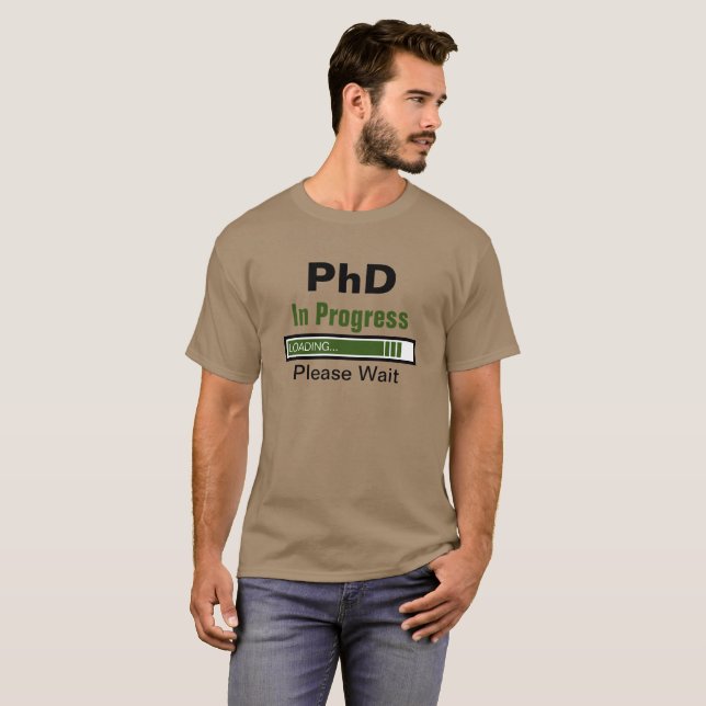 PDF-dokument pågår - allt utom Dissertation T-Shir T Shirt (Hel framsida)