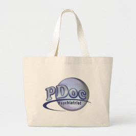 PDoc DOKTOR OF PSYCHIATRY PSYCHIATRIST LOGOTYP Jumbo Tygkasse