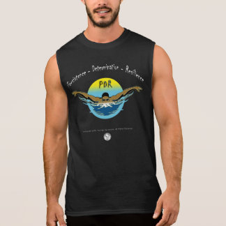 PDR för simma - Beständighet-Bestämning-Resistens Ärmlös T-shirt