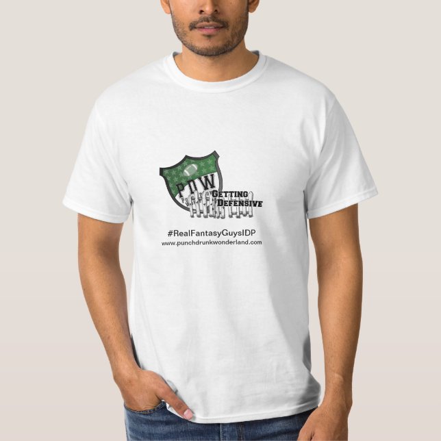 PDW som får den defensiva T-tröja T-shirt (Framsida)