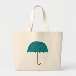 PDX Airport Carpet Parbrella Large Tote Bag Jumbo Tygkasse