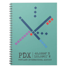 PDX-flygplatsmatta | PORTLAND Anteckningsbok