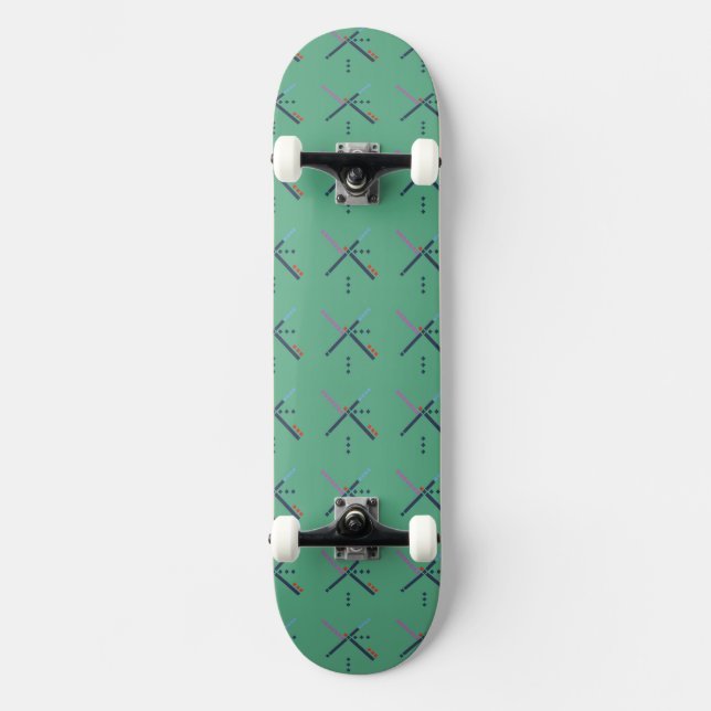 PDX-flygplatsmatta Skateboard Bräda 21,5 Cm (Framsida)