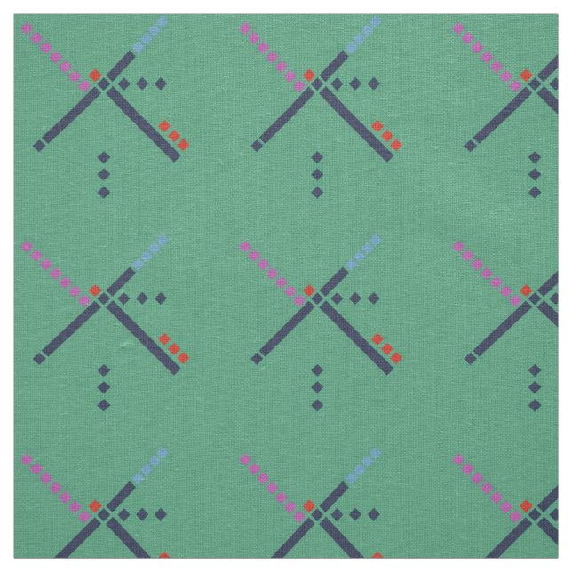 PDX flygplatsmatta Tyg (Prov)