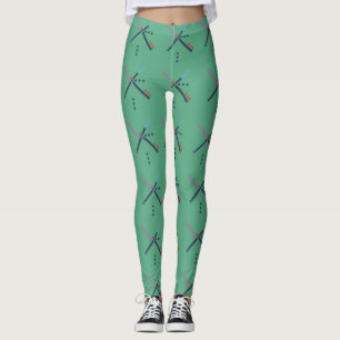 PDX flygplatsmatta Värderad Matta Leggings