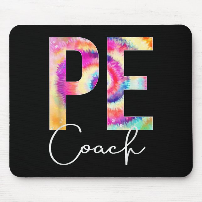 Pe Coach Tie Dye Back To School Women Appreciation Musmatta (Framsidan)