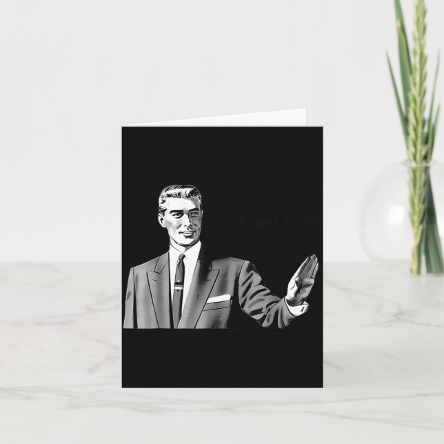 Pe Down Dip Funny Correction Guy Meme Funny Saying Kort (Framsida)