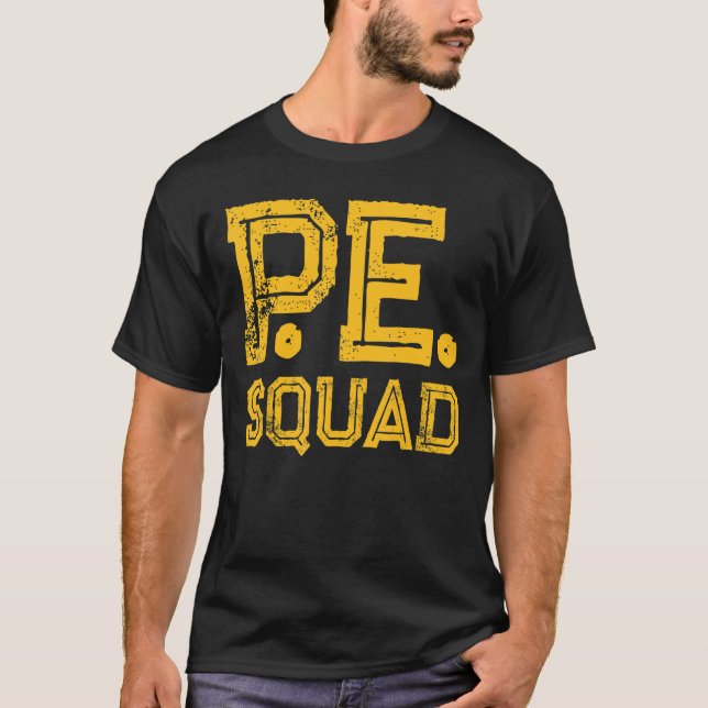 PE Lärare för fysisk utbildning Lämnat 1 T Shirt (Framsida)
