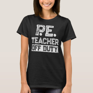 PE Lärare för gymnastik av 3 T Shirt