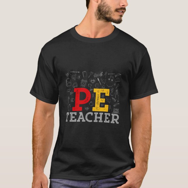 PE-lärare: Forma unga tänkare och organ T Shirt (Framsida)