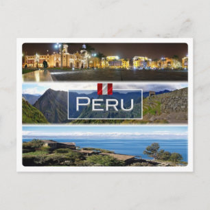 PE Peru - Vykort