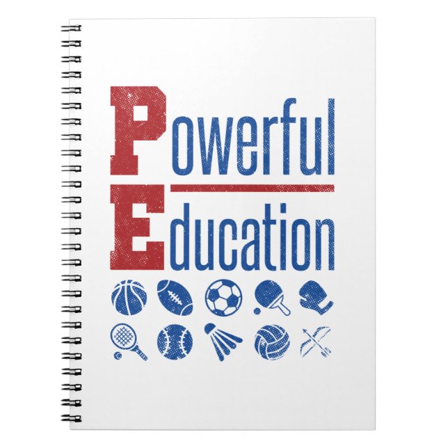 PE PowerEducation PE-lärare Anteckningsbok (Framsidan)