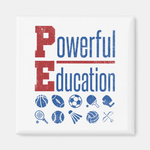 PE PowerEducation PE-lärare Magnet