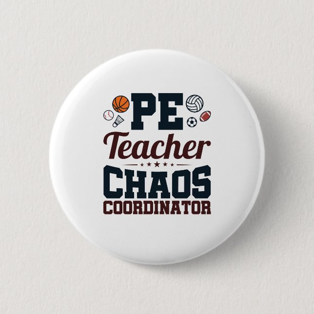 PE Teacher Chaos Coordinator Knapp (Framsida)