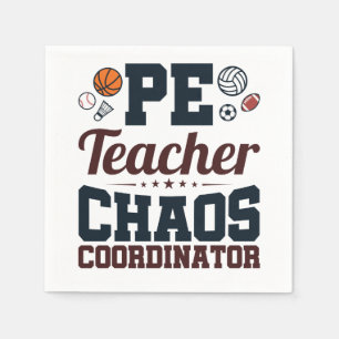 PE Teacher Chaos Coordinator Pappersservett