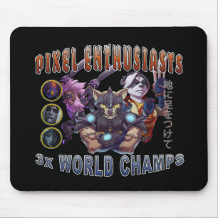 PE World Champion Mousepad - HARD Edition Musmatta
