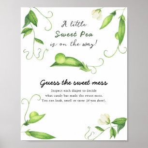 Pea-babyduschen - Gissa Poster