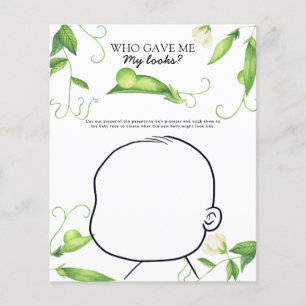 Pea-babyduschen - Vem gav mig mitt utseende?