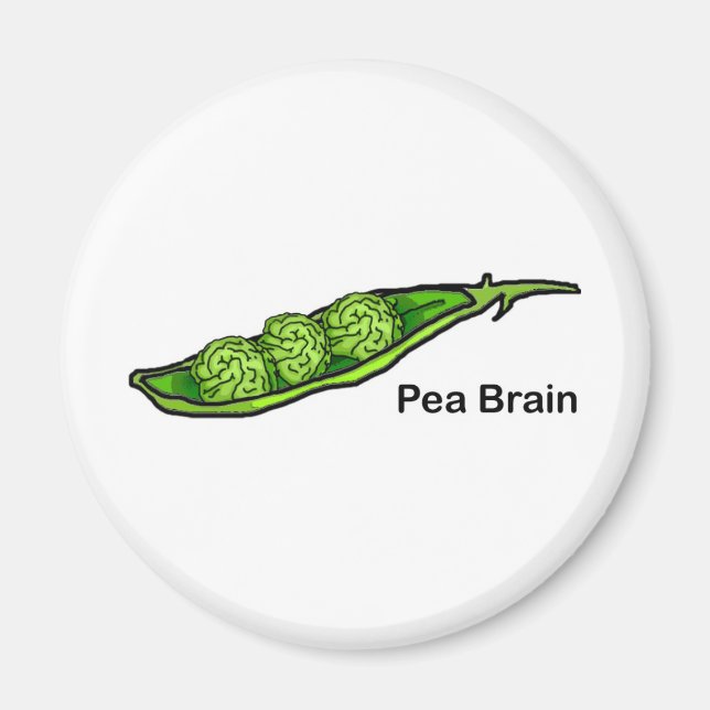 Pea Brain Magnet (Framsidan)