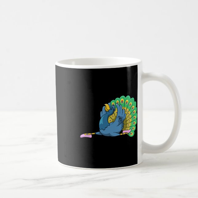 Pea Dancing Ballerina Bird Ballet Dancer Costume Kaffemugg (Höger)