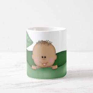 PEA IN A POD African American Baby Shower Mugg Kop