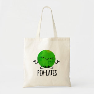 Pea-lates Funny Pilates Pea Pun Tygkasse