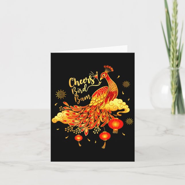 Pea Mahjong Cheers Bird Bam Chinese Mah Jong Game  Kort (Framsida)