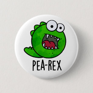 Pea Rex Funny Dinosaur Veggie TRex Pun Knapp