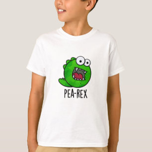 Pea Rex Funny Dinosaur Veggie TRex Pun T Shirt