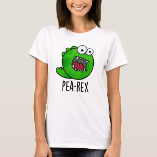Pea Rex Funny Dinosaur Veggie TRex Pun T Shirt