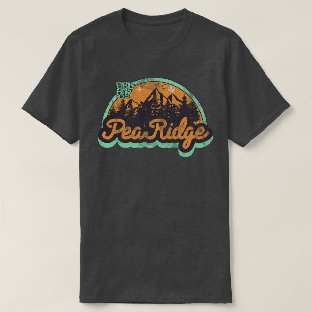 Pea Ridge, Arkansas  T Shirt (Design framsida)
