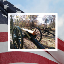 Pea Ridge, Cannons i Höst löv Vykort