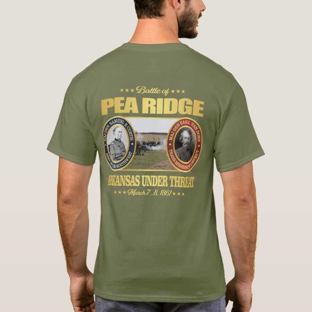 Pea Ridge (Elkhorn Tavern) FH2 T Shirt (Baksida)