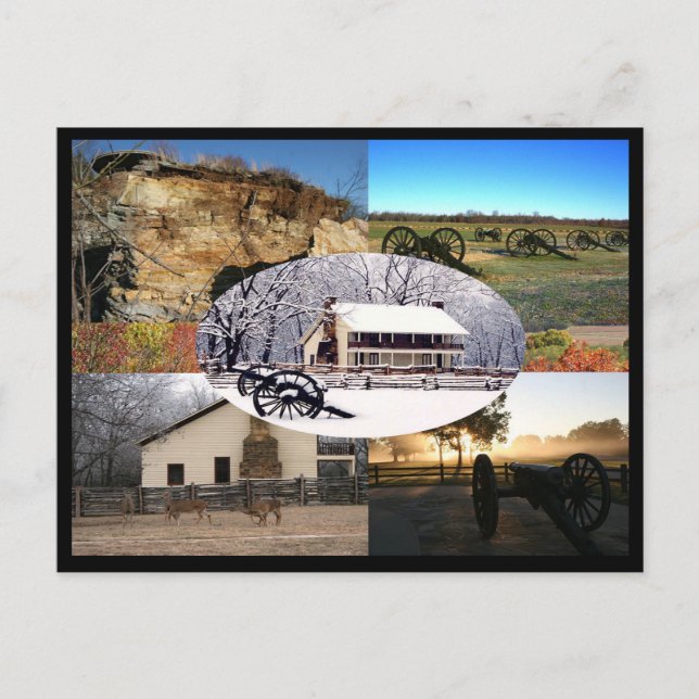 Pea Ridge nationalpark Vykort (Framsida)