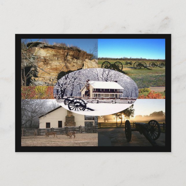 Pea Ridge nationalpark Vykort (Framsida)