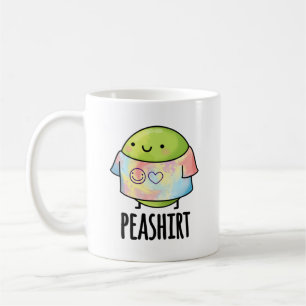 Pea Shirt Funny Veggie Pea TShirt Pun Kaffemugg