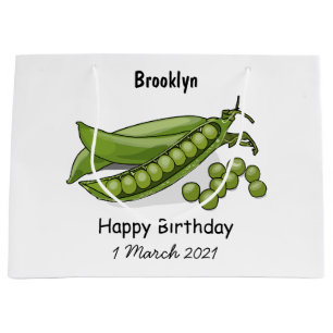 Pea tecknad illustration
