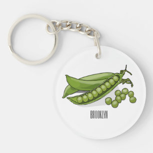 Pea tecknad illustration