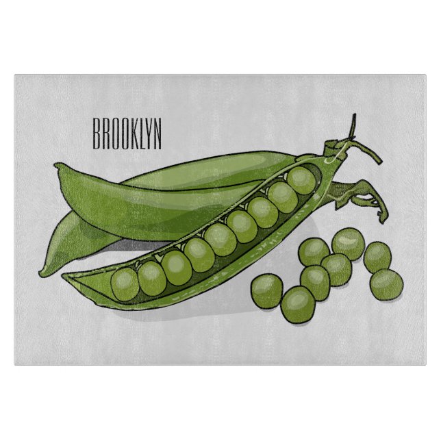 Pea tecknad illustration (Framsidan)