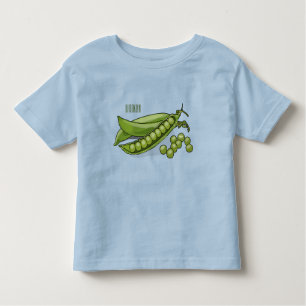 Pea tecknad illustration t shirt