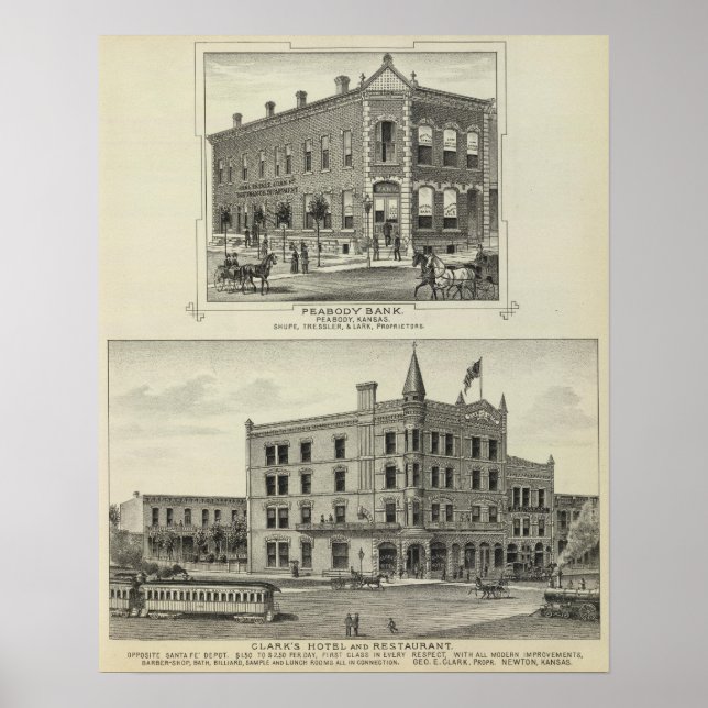 Peabody Bank, Kansas Poster (Framsidan)
