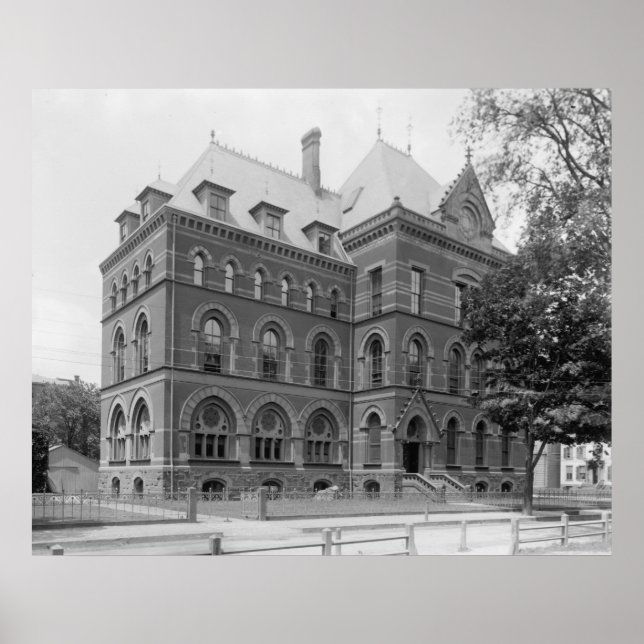 Peabody Museum (Yale Universiteten) Poster (Framsidan)