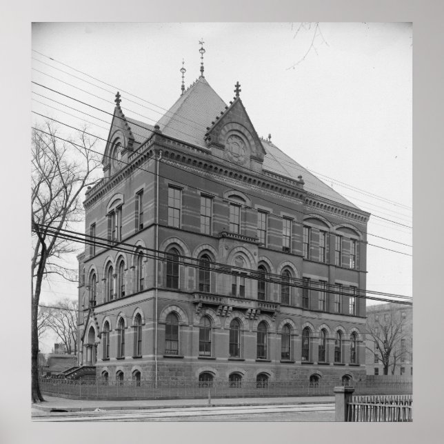 Peabody Museum (Yale Universiteten) Poster (Framsidan)
